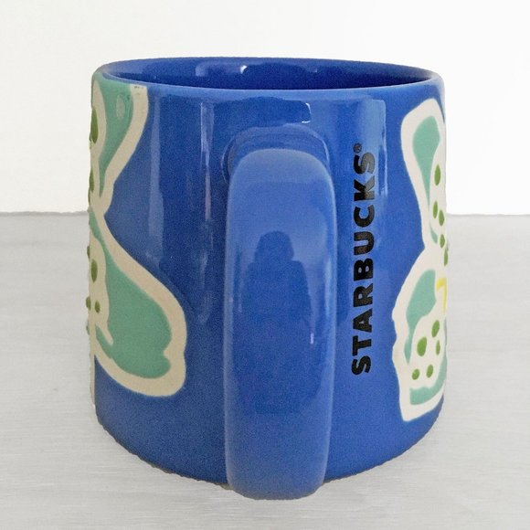 Starbucks Blue Iris Flower Coffee Mug Summer 2021 Limited Edition - Picture 4 of 6
